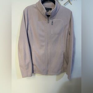 Andrew Marc Lavender Ribbed Jacket